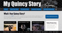 Desktop Screenshot of myquincystory.com